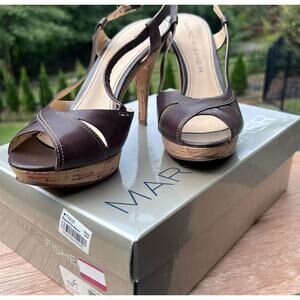 Women's Marc Fisher Slingback Heels, Size 7.5